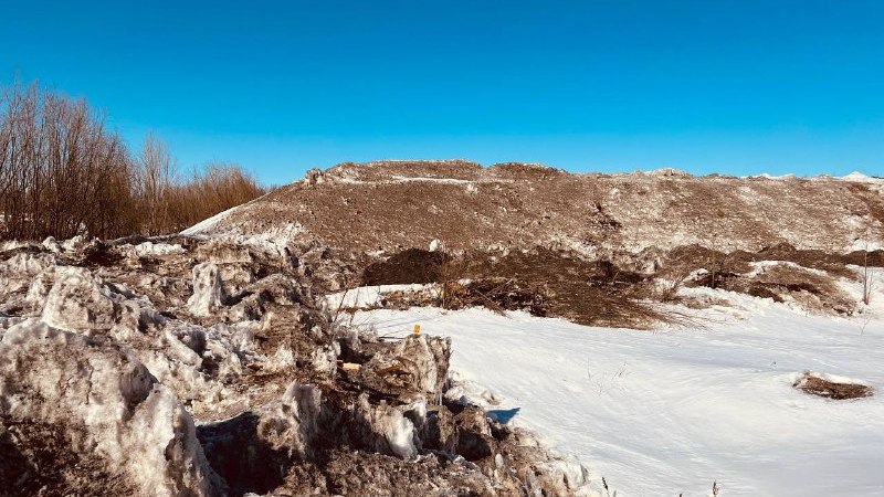 Прокуратура подтвердила незаконное складирование снега на полигонах в Сургуте