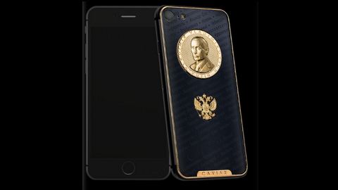Автору лучшего вопроса Путину подарят золотой телефон стоимостью 184 тысячи рублей