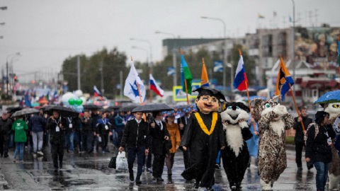 Более 4 тысяч студентов выйдут на Парад российского студенчества в Сургуте
