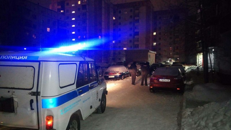 Ночная потасовка со стрельбой в Сургуте на улице Дзержинского