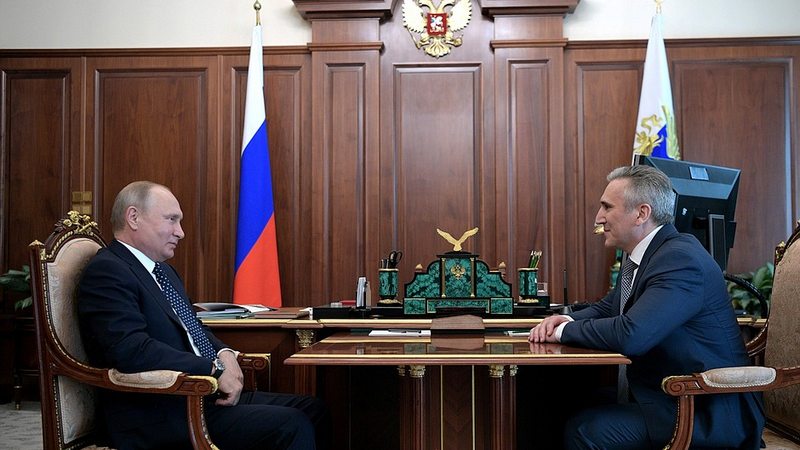 Президент России назначил врио губернатора Тюменской области