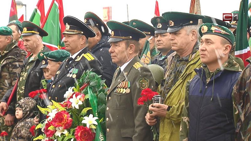 В Сургуте отметили 100 лет со дня образования пограничных войск России