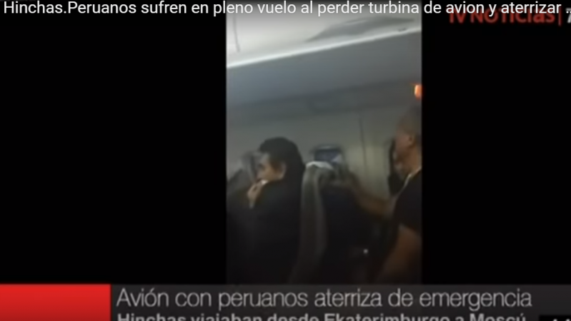 Перуанские болельщики пожалуются на «ЮТэйр» из-за инцидента с самолетом
