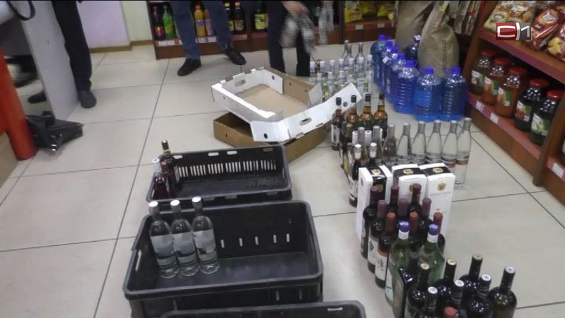 «Никому не реализовывал». В Сургутском районе пресекли незаконную продажу алкоголя