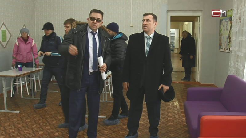   Председатель Думы Сургутского района побывал с инспекцией на объектах соцсферы