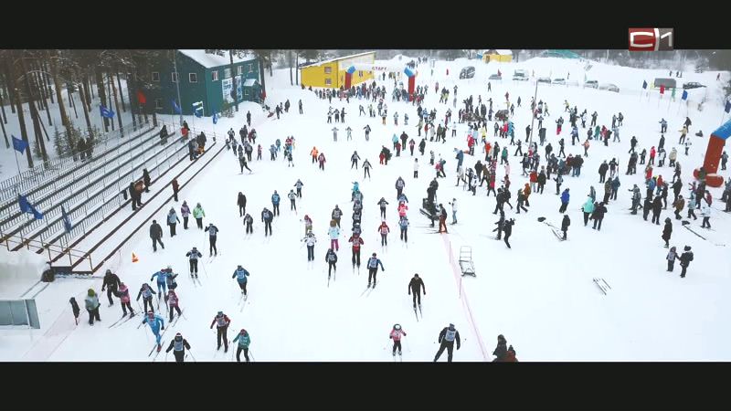 «Лыжный спорт — это классно!»: в Сургутском районе прошли массовые старты