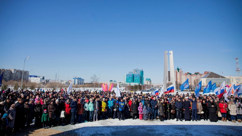  Как символ единства: «Крымская весна» придет в Сургут 