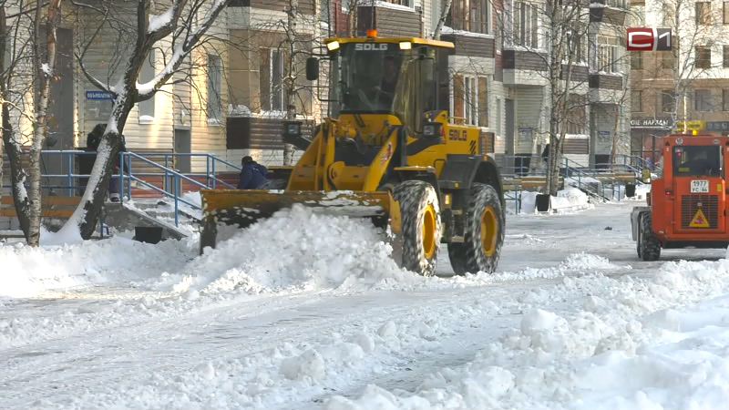3 дня не хватило. УК Сургута не справились с уборкой дворов от снега