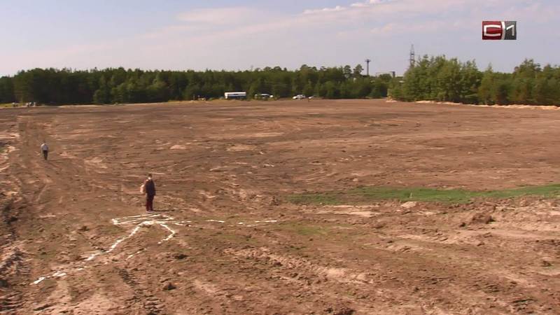 В Сургутском районе на месте свалки появится поле с травой