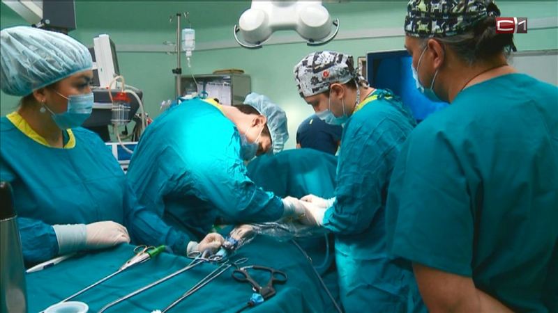 В Тюменской области операции на легких делают с помощью одного прокола