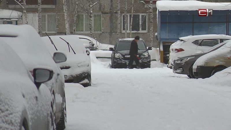 Город-сугроб. В Сургуте за 10 дней выпало снега как за месяц