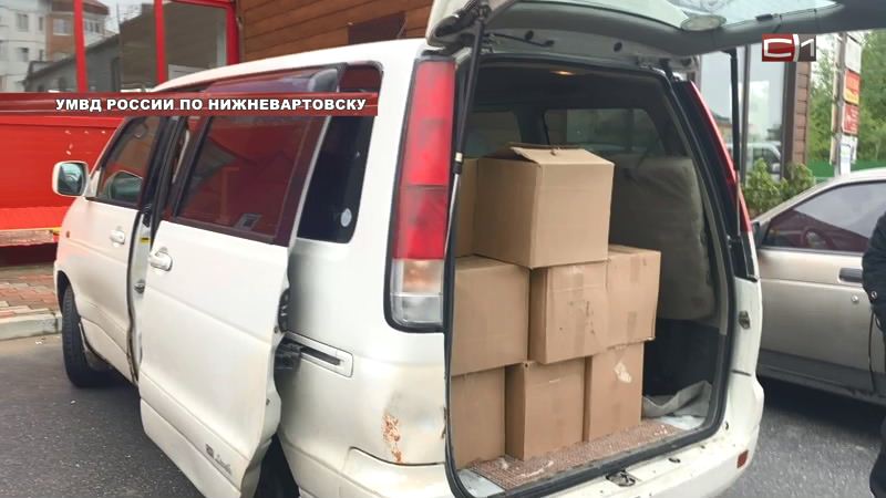 Югорчанка устроила «склад-магазин» с поддельным алкоголем прямо в своей машине