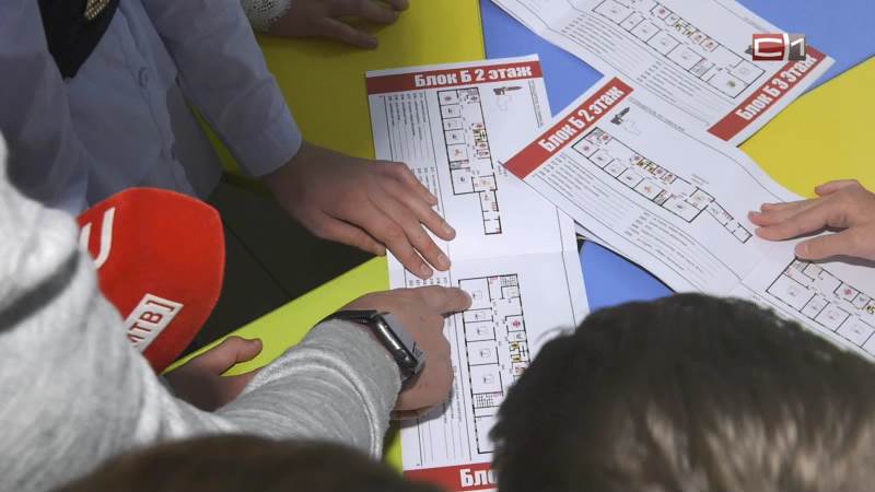 В Гимназии Салманова пятиклассникам выдают путеводители по школе