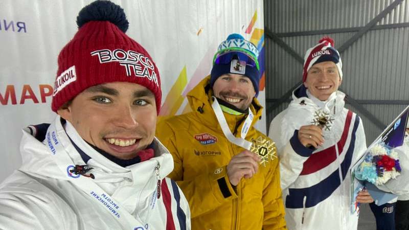 Югорский лыжник Сергей Устюгов завоевал золото «Чемпионских высот»