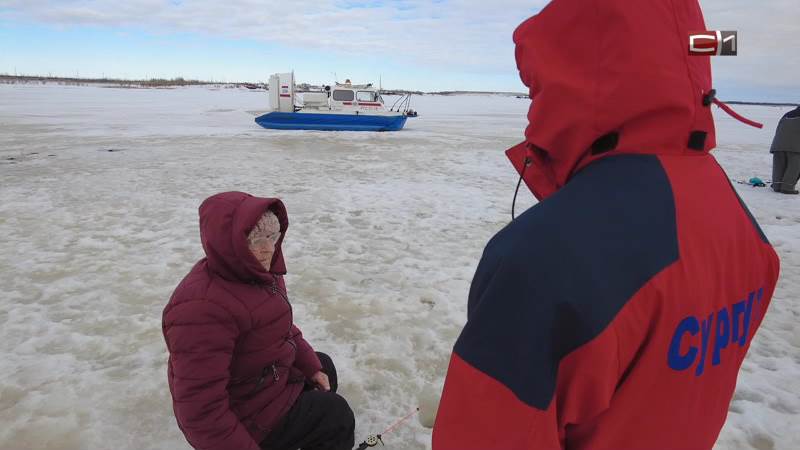 Выход на лед водоемов вблизи Сургута будет запрещен с 1 апреля