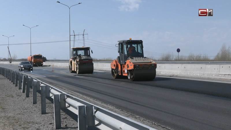 Кампания по ремонту дорог стартовала в Тюменской области