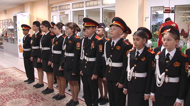 Кадеты Сургутского района встретили День Победы в городе-герое 