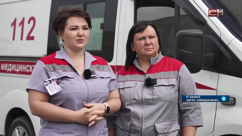 Медики скорой Сургута спасли пострадавших в ДТП, случайно оказавшись на месте