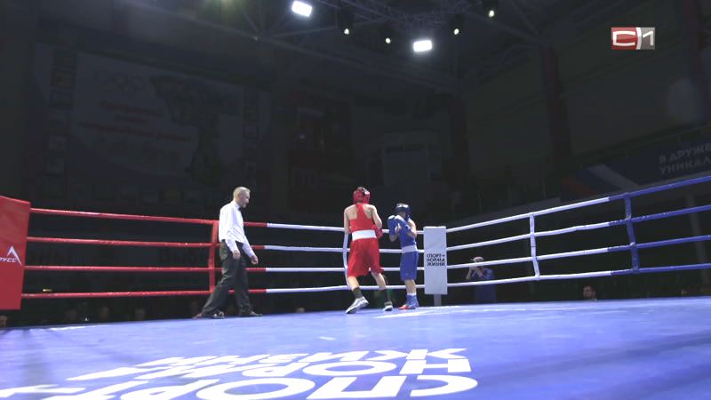 Юные боксеры Сургутского района устроили матчевую встречу