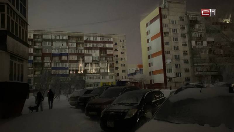 Из-за аварии без света остался целый ряд домов в 23 мкрн Сургута