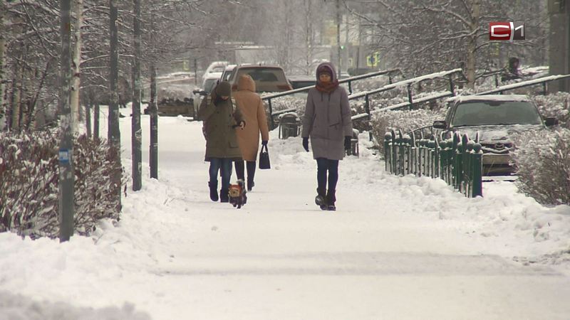 В Сургуте до конца недели установится мороз от - 20 до -25 градусов