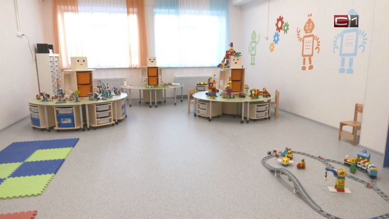 Первый корпус детского сада «Гусельки» в Сургуте открыли после капремонта