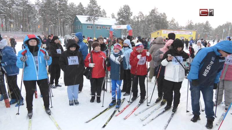 К «Лыжне России» присоединились почти 500 жителей Сургутского района