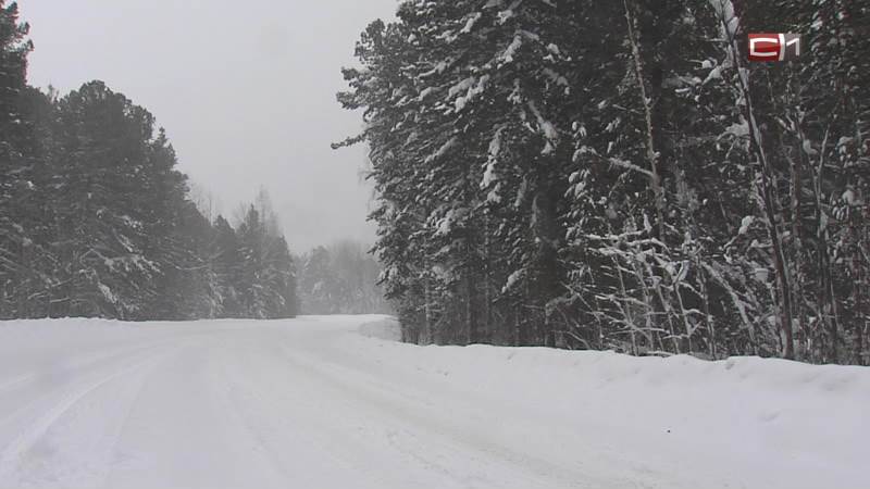 В Югре из-за снегопадов вводят ограничения на трассах