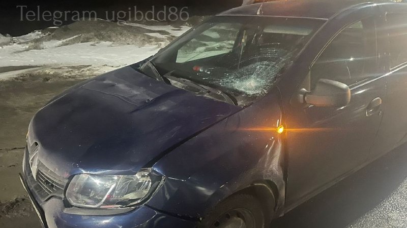 В Югре водитель «Рено» сбил пенсионерку на пешеходном переходе