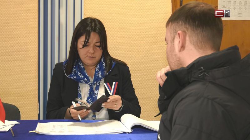 Рекордную явку на выборах показали жители Сургутского района