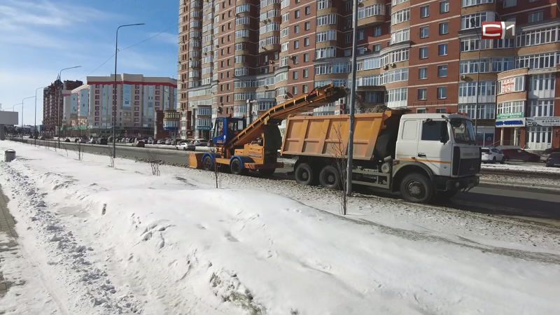 Генеральная уборка снега: коммунальщики Сургута подводят итог зимнему сезону