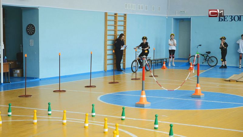 Школьники Сургутского района присоединились к соревнованиям «Безопасное колесо»