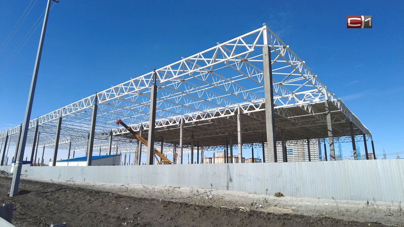 На Югорском тракте в Сургуте строят распределительный центр