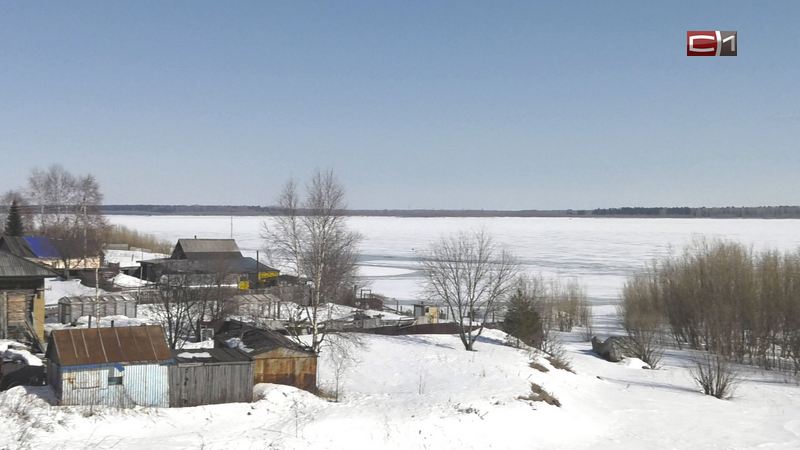 Уровень воды в районе Сургута составляет 184 сантиметра