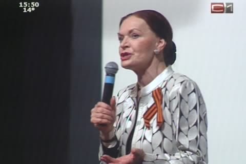 Звезда советского кино представила в Сургуте фильмы о войне