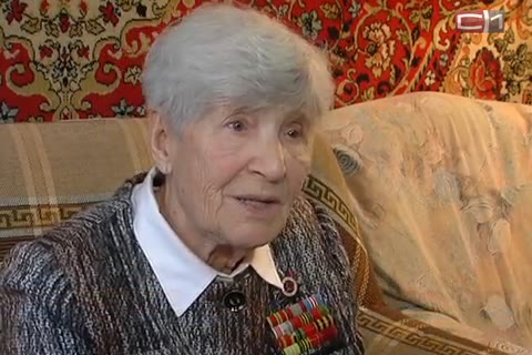 Ветерану ВОВ Анне Букреевой исполнилось 90 лет