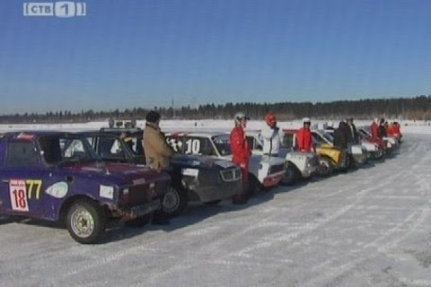 Сургутяне стали победителями ледовых автогонок на Кубок Югры