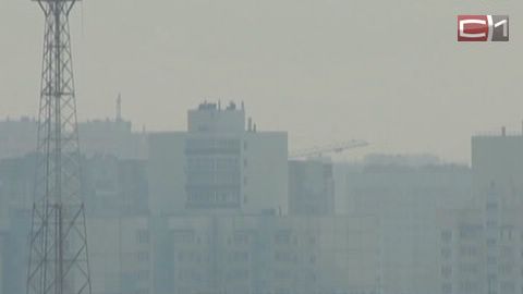 В Сургуте и его окрестностях повис смог