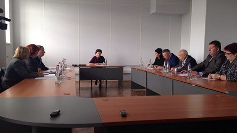 Губернатор Югры Наталья Комарова сегодня работает в Сургуте