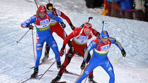 Обошли Бьорндалена. Российские биатлонисты взяли золото эстафеты на этапе Кубка мира в Оберхофе