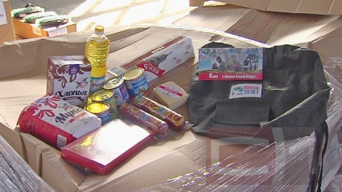 9 тонн подарков. Для ветеранов в Сургут прибыл груз ко Дню Победы