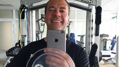 Селфи Медведева в спортзале набрало более 45 тысяч лайков в  Instagram