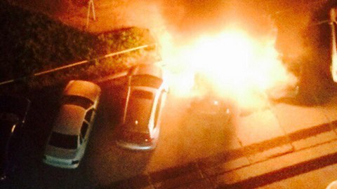 В Сургуте за ночь сгорели 7 машин