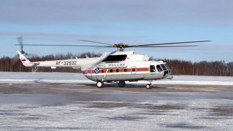 В Красноярском крае разбился вертолет МИ-8 - экипаж погиб