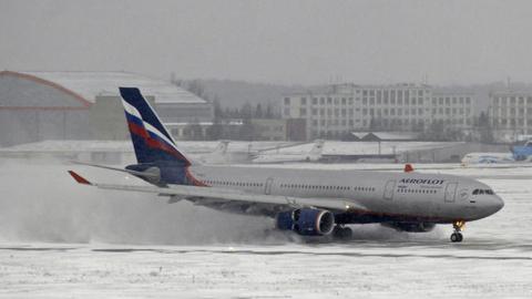 «Аэрофлот» из-за снегопада отменил восемь рейсов, в том числе в Нижневартовск