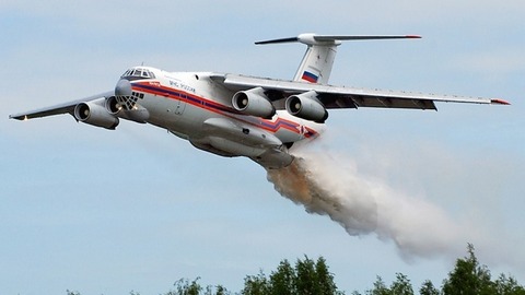 В Иркутской области во время тушения лесных пожаров пропал Ил-76