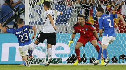 Германия - Италия: счет 6:5 вывел немцев в полуфинал Евро-2016