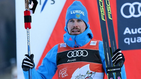 В шаге от победы. Югорский лыжник Устюгов занял второе место в масс-старте на «Тур де Ски»