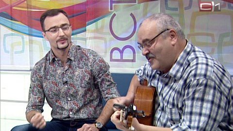 Как научиться играть на гитаре, в эфире программы «Вставай» демонстрировал Валерий Краснов
