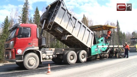Собранные средства с большегрузов пошли в дело. В Тюменской области ремонтируют дороги за счет «Платона»